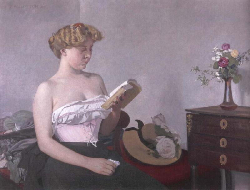 Felix Vallotton Woman Reading